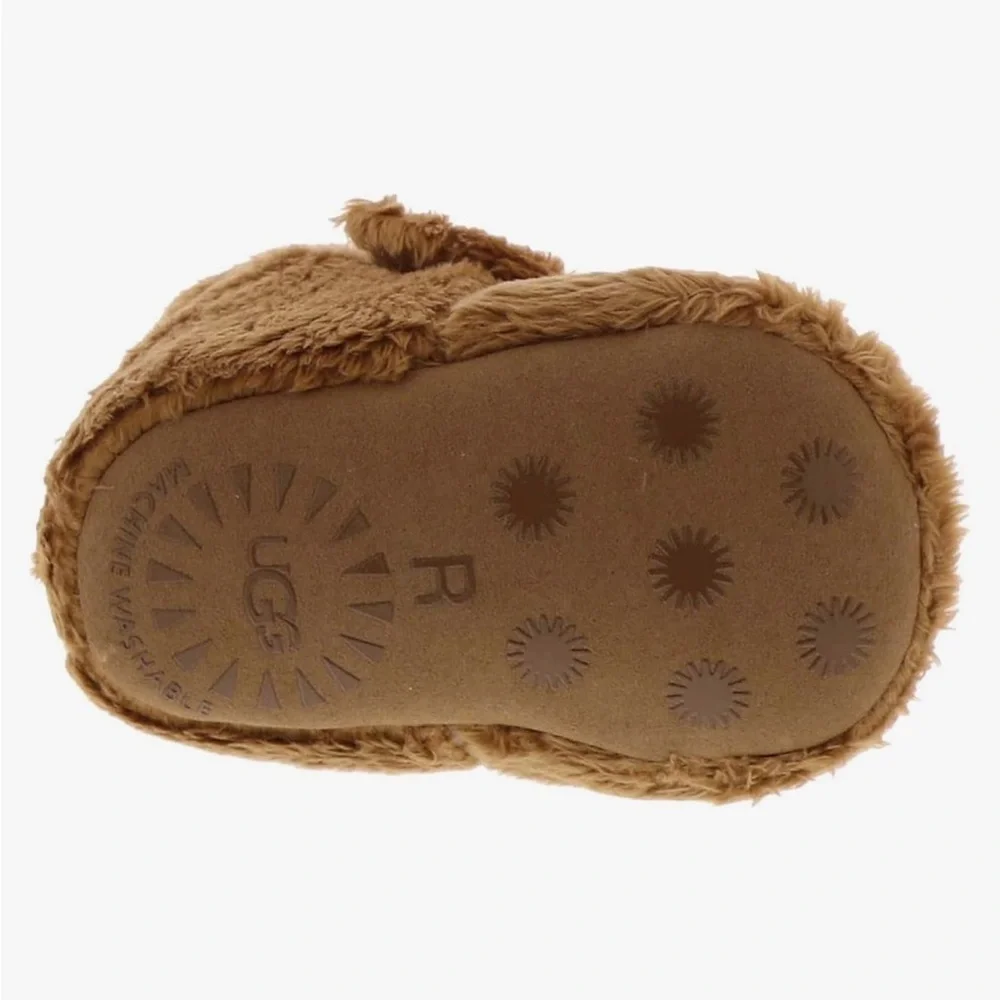 NIB UGG Baby Bixbee Shearling Boot in Chestnut Brown 0-1 Infant
